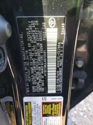 Photo 12 VIN: 4T1B11HK4JU610491 - TOYOTA CAMRY L 