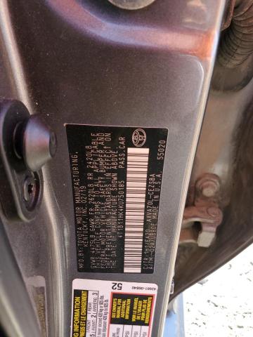 Photo 11 VIN: 4T1B11HK4KU750185 - TOYOTA CAMRY 