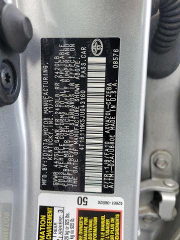 Photo 11 VIN: 4T1B11HK5JU043160 - TOYOTA CAMRY L 