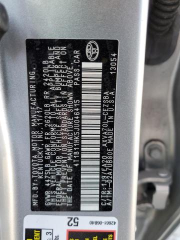 Photo 12 VIN: 4T1B11HK5JU046415 - TOYOTA CAMRY L 