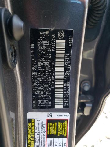 Photo 11 VIN: 4T1B11HK5JU546106 - TOYOTA CAMRY 