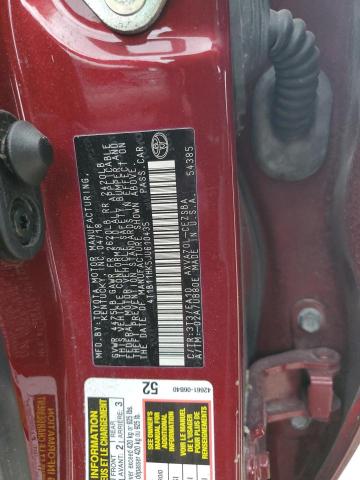 Photo 11 VIN: 4T1B11HK5JU610435 - TOYOTA CAMRY L 