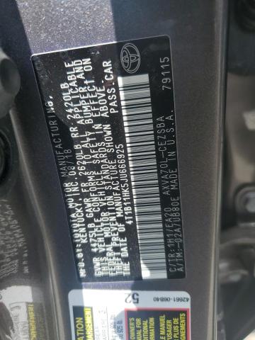 Photo 11 VIN: 4T1B11HK5JU666925 - TOYOTA CAMRY L 