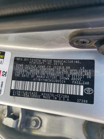 Photo 11 VIN: 4T1B11HK5KU280524 - TOYOTA CAMRY 