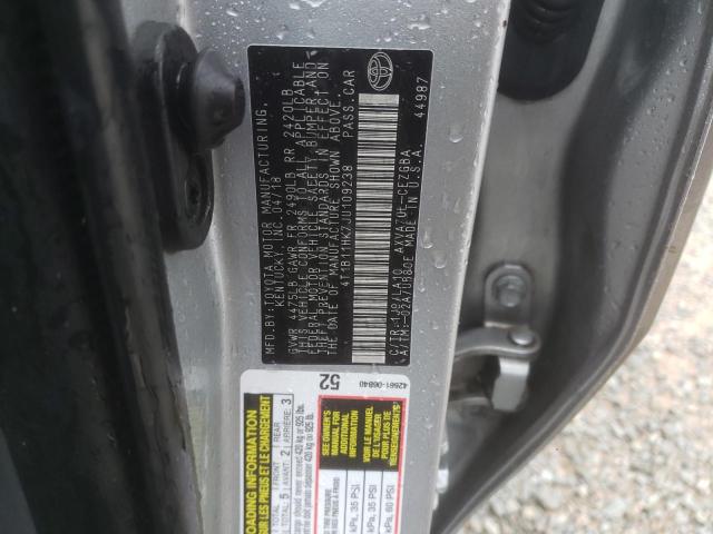 Photo 11 VIN: 4T1B11HK7JU109238 - TOYOTA CAMRY L 