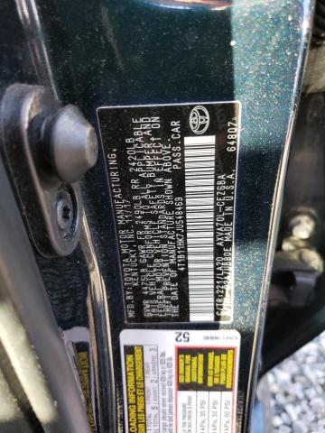 Photo 11 VIN: 4T1B11HK7JU548469 - TOYOTA CAMRY L 