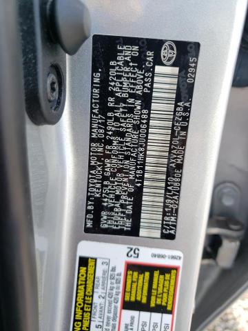 Photo 9 VIN: 4T1B11HK8JU006488 - TOYOTA CAMRY L 