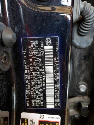 Photo 11 VIN: 4T1B11HK8JU614477 - TOYOTA CAMRY L 