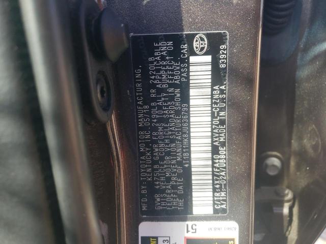 Photo 11 VIN: 4T1B11HK8JU636799 - TOYOTA CAMRY 