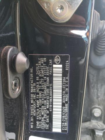 Photo 12 VIN: 4T1B11HK8JU669415 - TOYOTA CAMRY L 