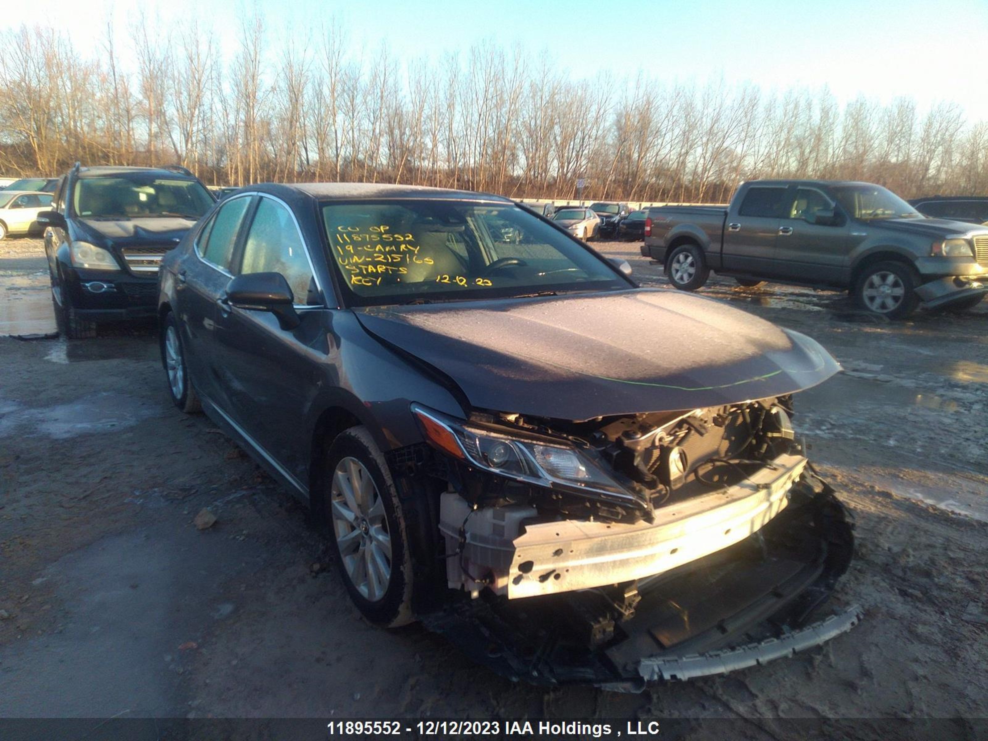 Photo 0 VIN: 4T1B11HK8KU215165 - TOYOTA CAMRY 