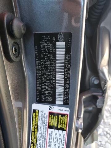 Photo 9 VIN: 4T1B11HK8KU295227 - TOYOTA CAMRY L 