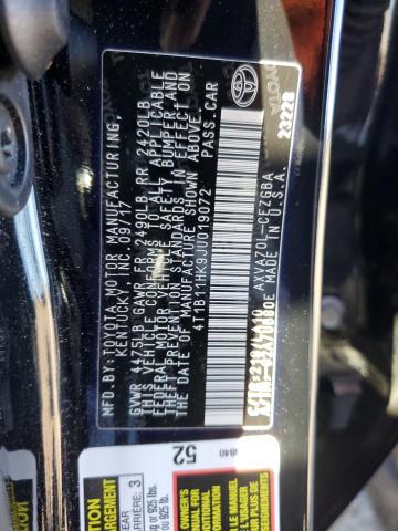 Photo 11 VIN: 4T1B11HK9JU019072 - TOYOTA CAMRY 