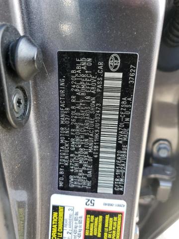 Photo 11 VIN: 4T1B11HK9JU103473 - TOYOTA CAMRY L 