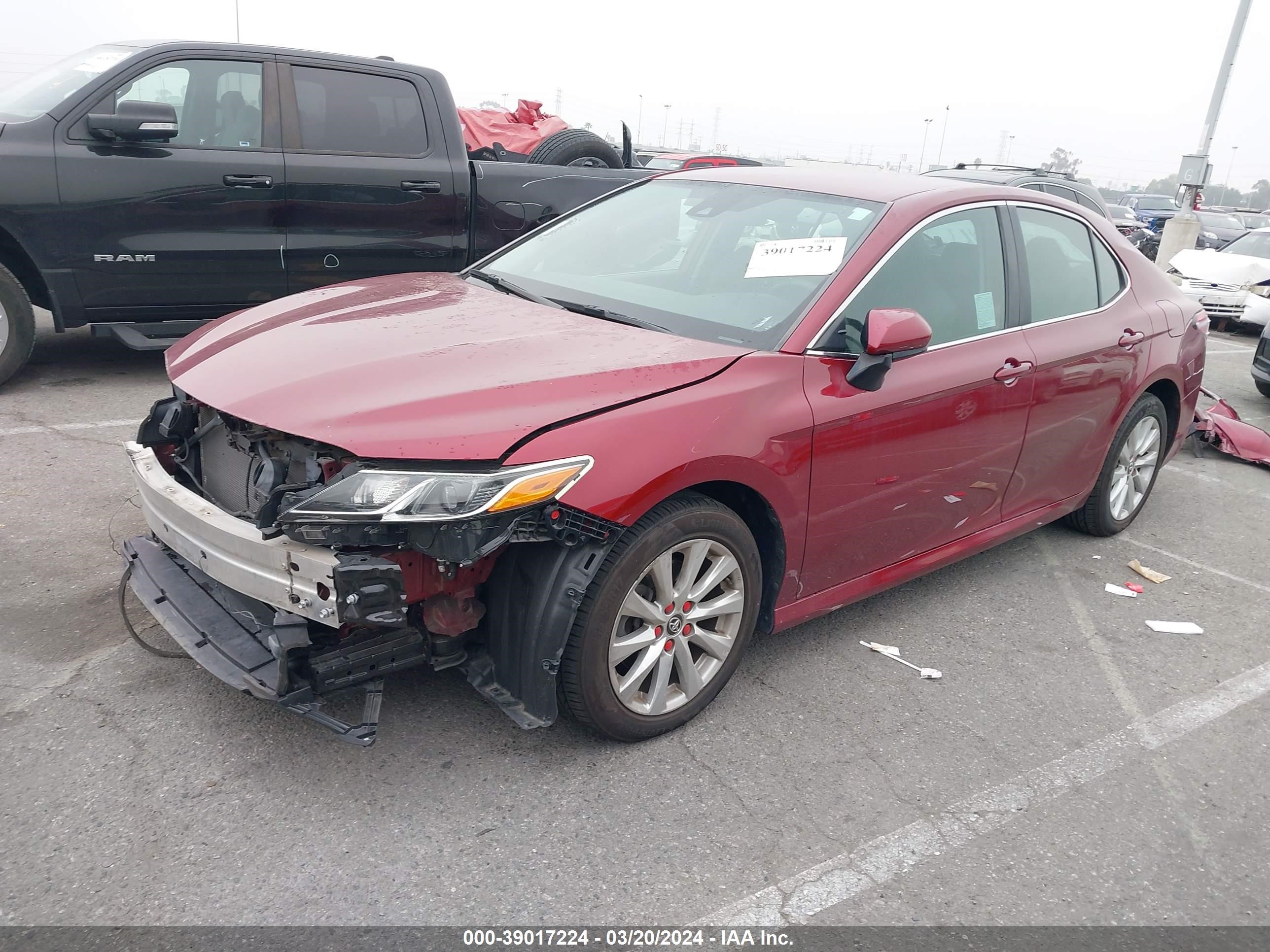 Photo 1 VIN: 4T1B11HK9KU694521 - TOYOTA CAMRY 