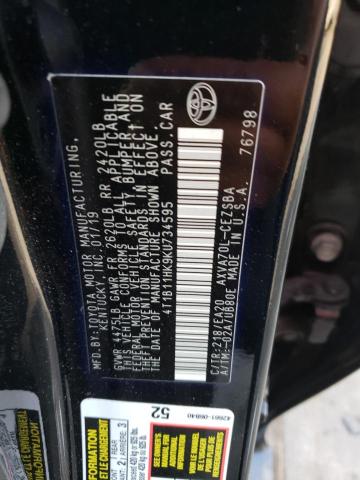 Photo 11 VIN: 4T1B11HK9KU734595 - TOYOTA CAMRY L 