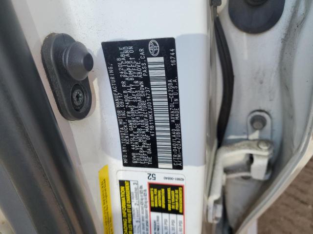 Photo 11 VIN: 4T1B11HKXJU014737 - TOYOTA CAMRY L 