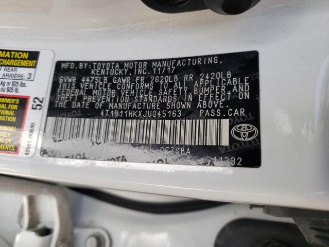 Photo 11 VIN: 4T1B11HKXJU045163 - TOYOTA CAMRY 