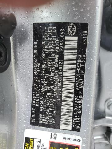 Photo 11 VIN: 4T1B11HKXJU070421 - TOYOTA CAMRY L 