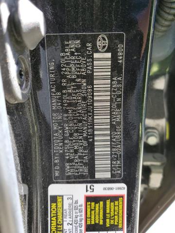 Photo 11 VIN: 4T1B11HKXJU109086 - TOYOTA CAMRY 