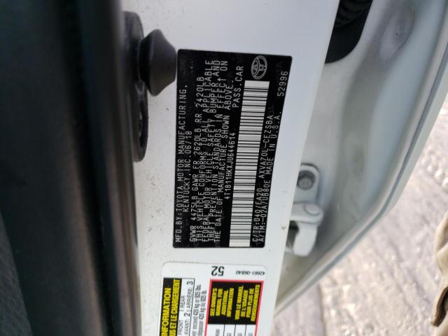 Photo 11 VIN: 4T1B11HKXJU644614 - TOYOTA CAMRY L 