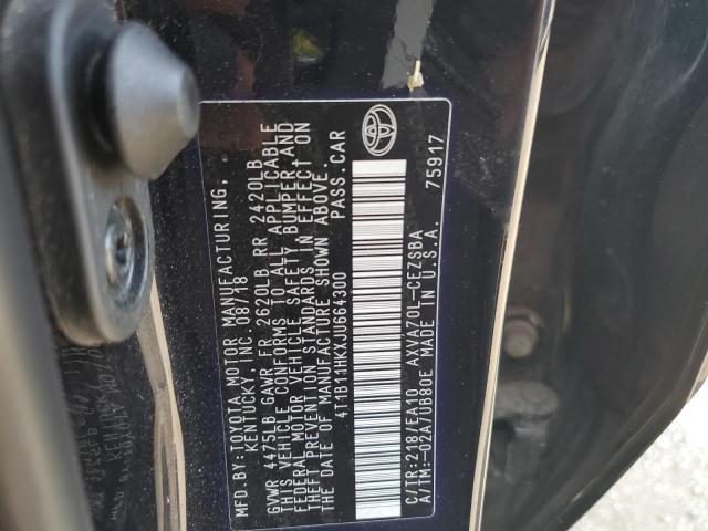 Photo 11 VIN: 4T1B11HKXJU664300 - TOYOTA CAMRY 