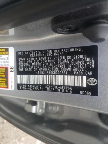 Photo 9 VIN: 4T1B21FB0KU009564 - TOYOTA AVALON XLE 