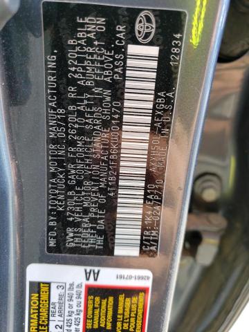 Photo 11 VIN: 4T1B21FB6KU001470 - TOYOTA AVALON XLE 