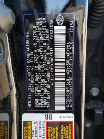 Photo 11 VIN: 4T1B21FB9KU006517 - TOYOTA AVALON 