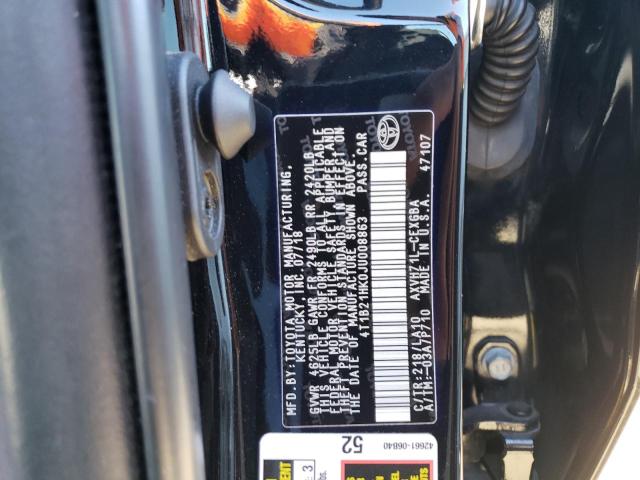 Photo 11 VIN: 4T1B21HK0JU008863 - TOYOTA CAMRY 