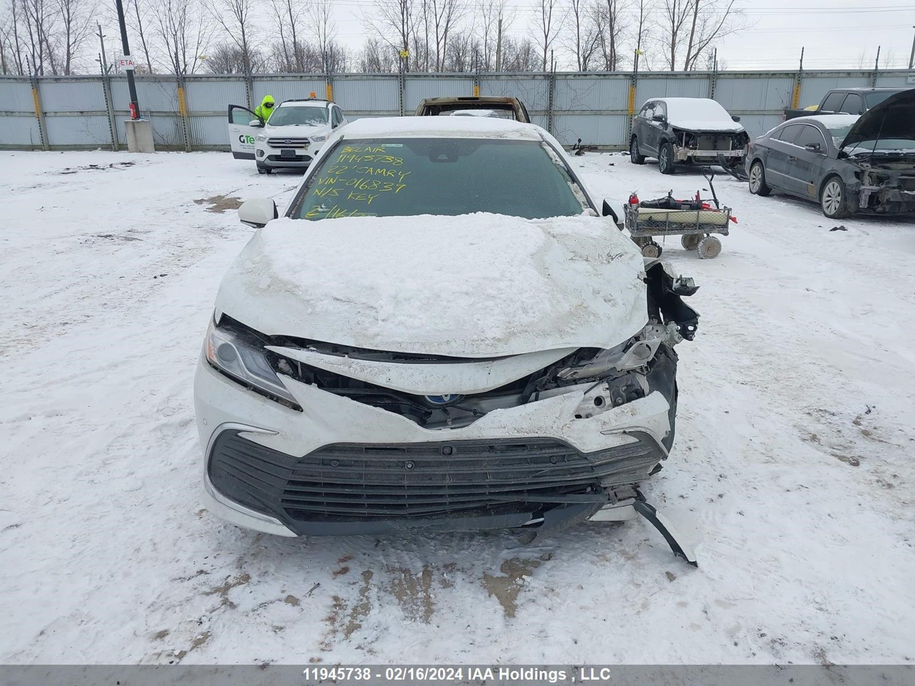 Photo 11 VIN: 4T1B21HK2NU016839 - TOYOTA CAMRY 