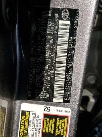 Photo 11 VIN: 4T1B21HK3JU505020 - TOYOTA CAMRY HYBR 