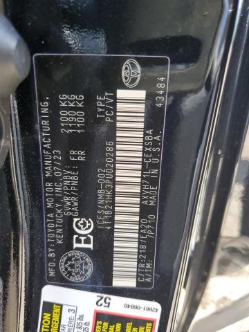 Photo 12 VIN: 4T1B21HK3PU020286 - TOYOTA CAMRY XLE 