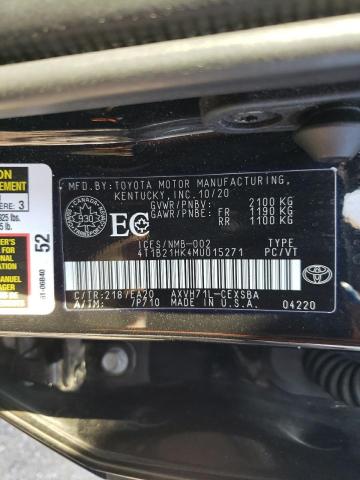 Photo 12 VIN: 4T1B21HK4MU015271 - TOYOTA CAMRY 