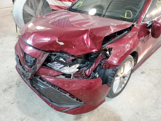 Photo 8 VIN: 4T1B21HK5JU505844 - TOYOTA CAMRY HYBR 