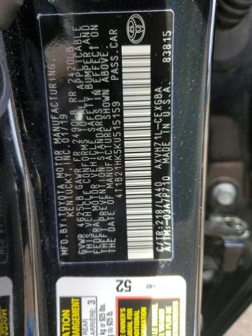 Photo 9 VIN: 4T1B21HK5KU515159 - TOYOTA CAMRY HYBR 