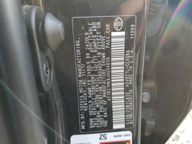 Photo 12 VIN: 4T1B21HK8JU004656 - TOYOTA CAMRY HYBR 