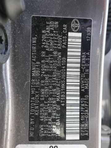 Photo 11 VIN: 4T1B31HK5JU004109 - TOYOTA CAMRY LE 