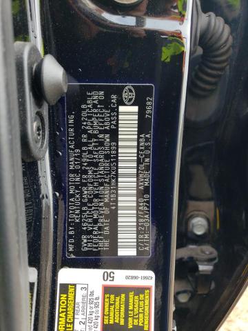 Photo 11 VIN: 4T1B31HK7KU511899 - TOYOTA CAMRY LE 