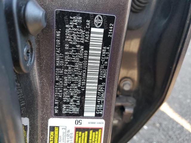 Photo 11 VIN: 4T1B31HK9JU001889 - TOYOTA CAMRY LE 