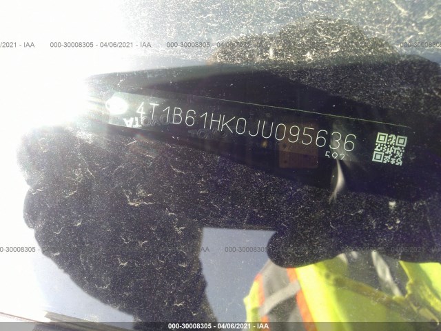 Photo 8 VIN: 4T1B61HK0JU095636 - TOYOTA CAMRY 