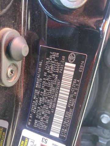 Photo 11 VIN: 4T1B61HK0KU792967 - TOYOTA CAMRY 