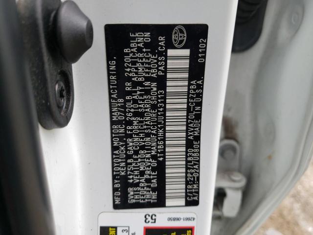 Photo 11 VIN: 4T1B61HK1JU143113 - TOYOTA CAMRY 