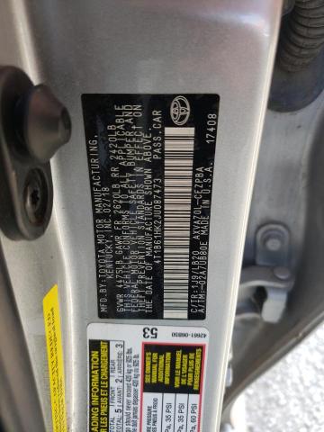 Photo 9 VIN: 4T1B61HK2JU087473 - TOYOTA CAMRY XSE 