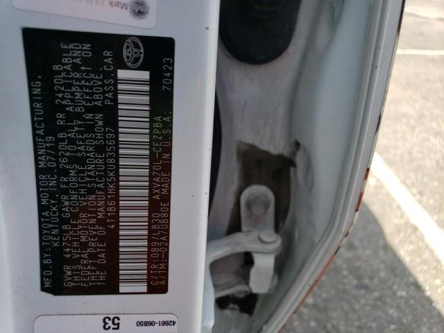 Photo 11 VIN: 4T1B61HK5KU835697 - TOYOTA CAMRY 