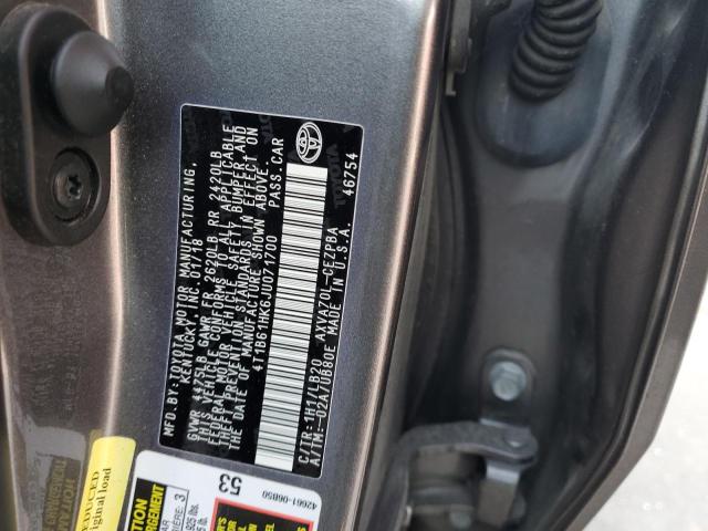 Photo 11 VIN: 4T1B61HK6JU071700 - TOYOTA CAMRY XSE 