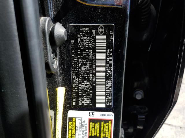 Photo 9 VIN: 4T1B61HK6JU124959 - TOYOTA CAMRY XSE 