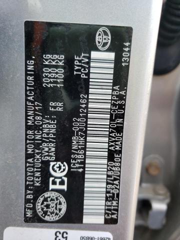 Photo 9 VIN: 4T1B61HK7JU012462 - TOYOTA CAMRY XSE 