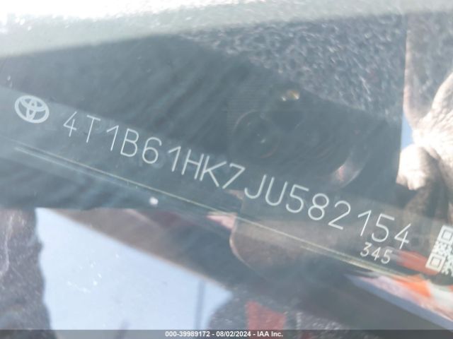 Photo 8 VIN: 4T1B61HK7JU582154 - TOYOTA CAMRY 