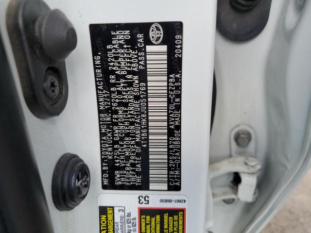 Photo 11 VIN: 4T1B61HK8JU051769 - TOYOTA CAMRY 